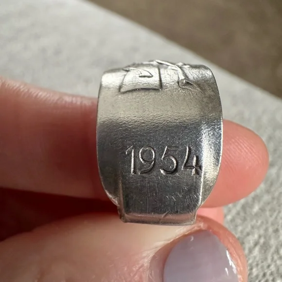 1954 Rifle Spoon Ring - Picture 9 of 14